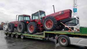 case tractors transport